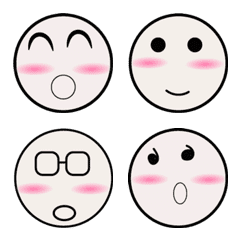 [LINE絵文字] Round Headerの画像