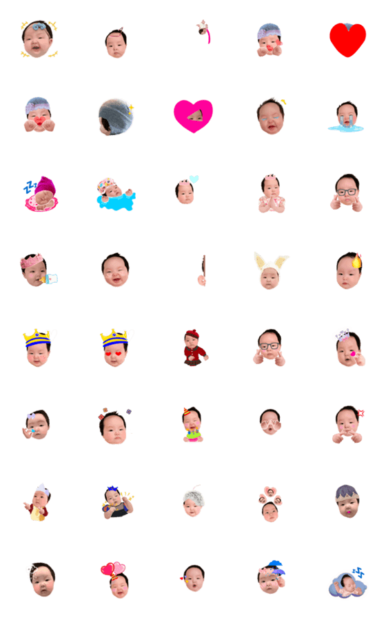 [LINE絵文字]Little Princess Anna version1の画像一覧