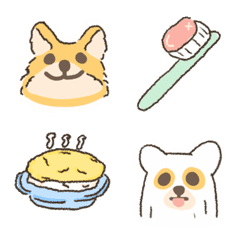 [LINE絵文字] Udon the Corgiの画像