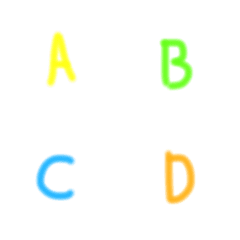 [LINE絵文字] ABCD to Zの画像