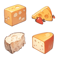 [LINE絵文字] Cheeseの画像