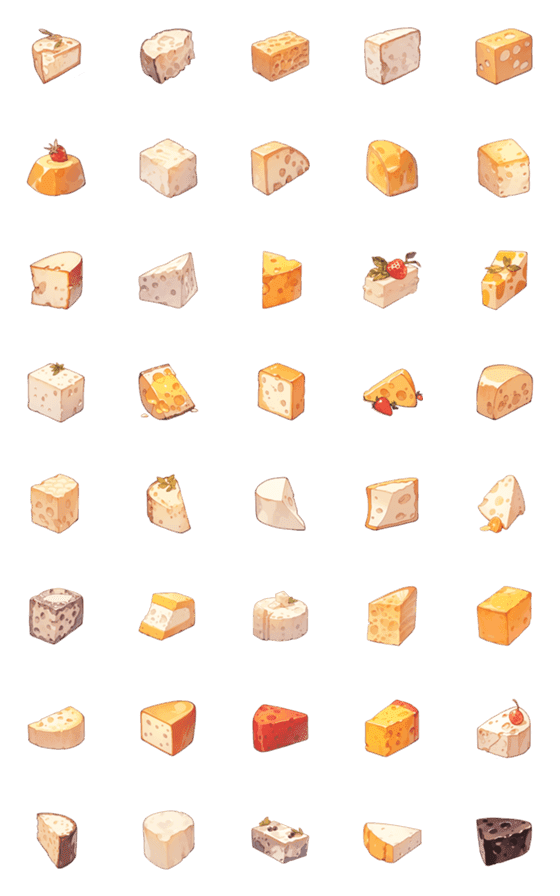 [LINE絵文字]Cheeseの画像一覧