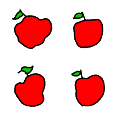 [LINE絵文字] This is an appleの画像