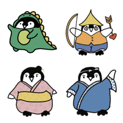 [LINE絵文字] Mime penguinの画像