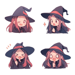 [LINE絵文字] Witch Apprenticeの画像