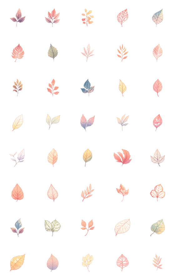 [LINE絵文字]Leaf Veinの画像一覧