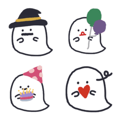 [LINE絵文字] The daily life of a ghost coupleの画像