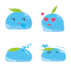 [LINE絵文字] Leaf Slime 2の画像