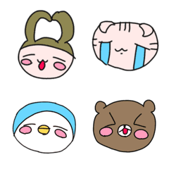 [LINE絵文字] ポメネコ3の画像