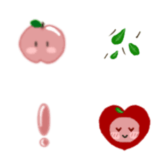 [LINE絵文字] Peachy pinkpink emojiの画像