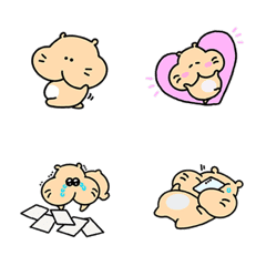 [LINE絵文字] Hammy`s Daily Life！の画像