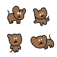 [LINE絵文字] Am i a dog？？？の画像