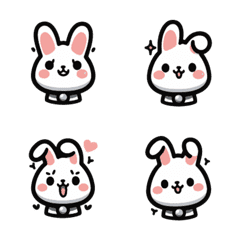 [LINE絵文字] Rabbit bunny cartoon gummy candy3の画像