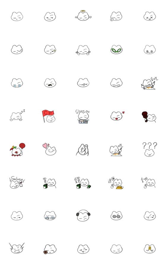 [LINE絵文字]Catttttttの画像一覧