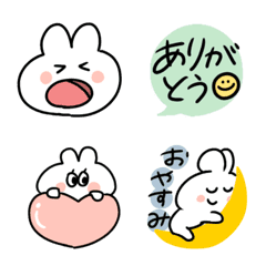 [LINE絵文字] bunny_Emojiの画像