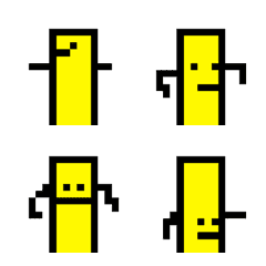 [LINE絵文字] my body is yellowの画像