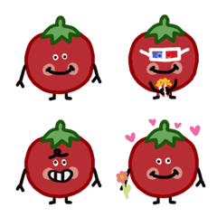 [LINE絵文字] Tomato feelings！！の画像