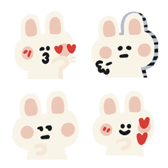 [LINE絵文字] Year of the Rabbit bunny brigadeの画像