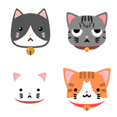 [LINE絵文字] Cat Emoji Animation - By pritevanaの画像