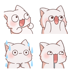 [LINE絵文字] Meme - Cat - Emoの画像