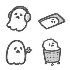 [LINE絵文字] Bearded Ghostの画像