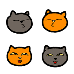 [LINE絵文字] CatUrbanite Emoji 01 renewの画像