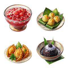 [LINE絵文字] Crave:Thai Desserts ＆ Snack(Emoji)Dukdikの画像