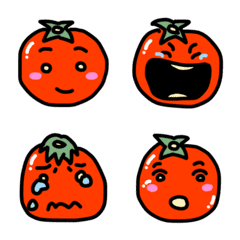 [LINE絵文字] もっともっと！トマト！の画像