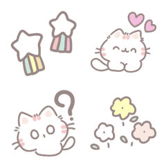 [LINE絵文字] Manee the cute little cat.の画像