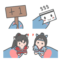 [LINE絵文字] sillyloong - emoji 1の画像