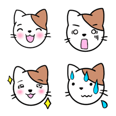 [LINE絵文字] 子猫の表情豊かな絵文字の画像